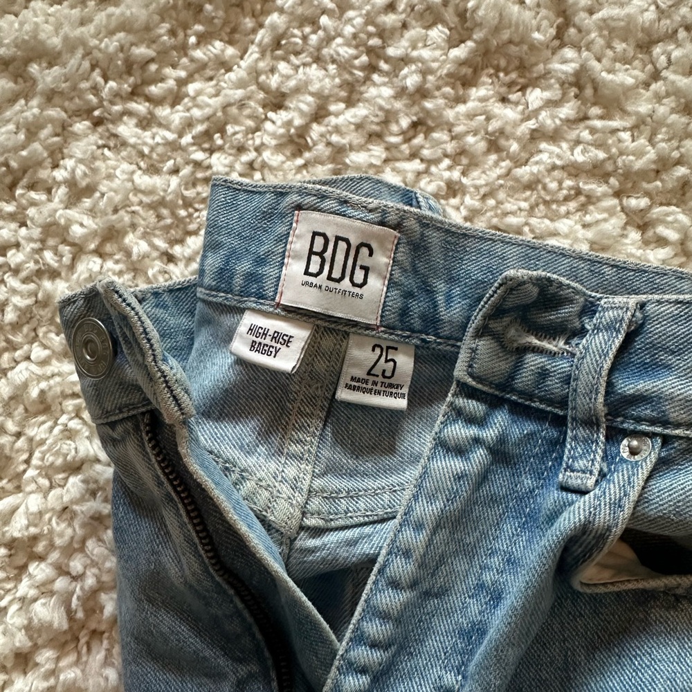 BDG Light Blue Denim High-Rise Jeans